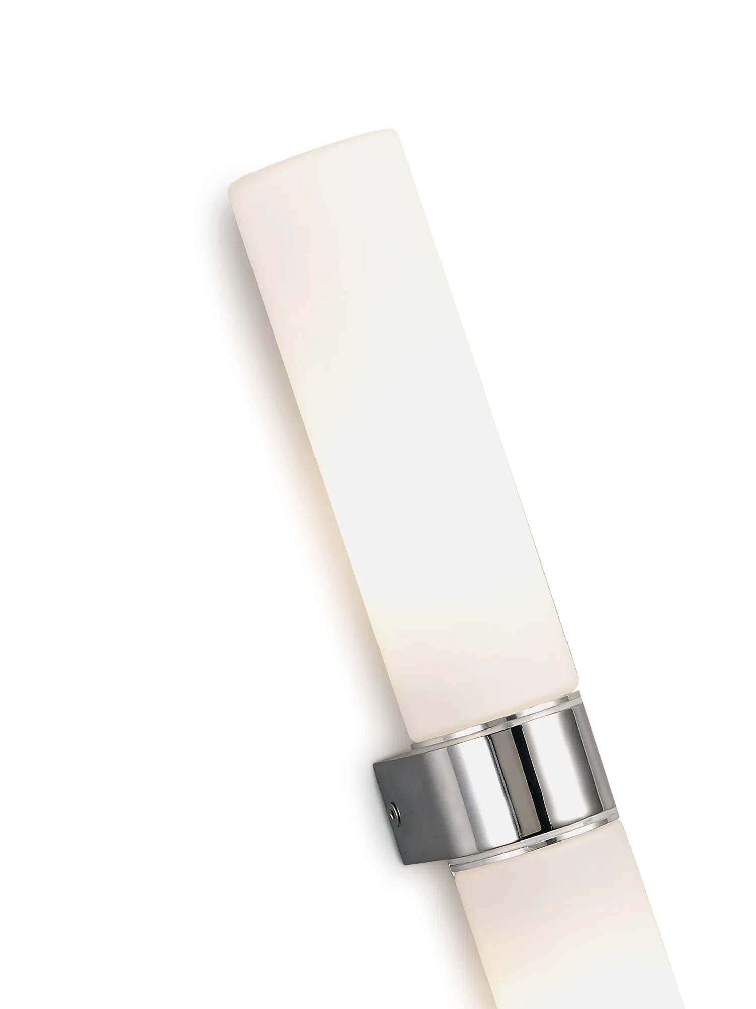 Tasso Glass IP44 2 Light Wall Lamp Polished Chrome D0386  Deco Tasso